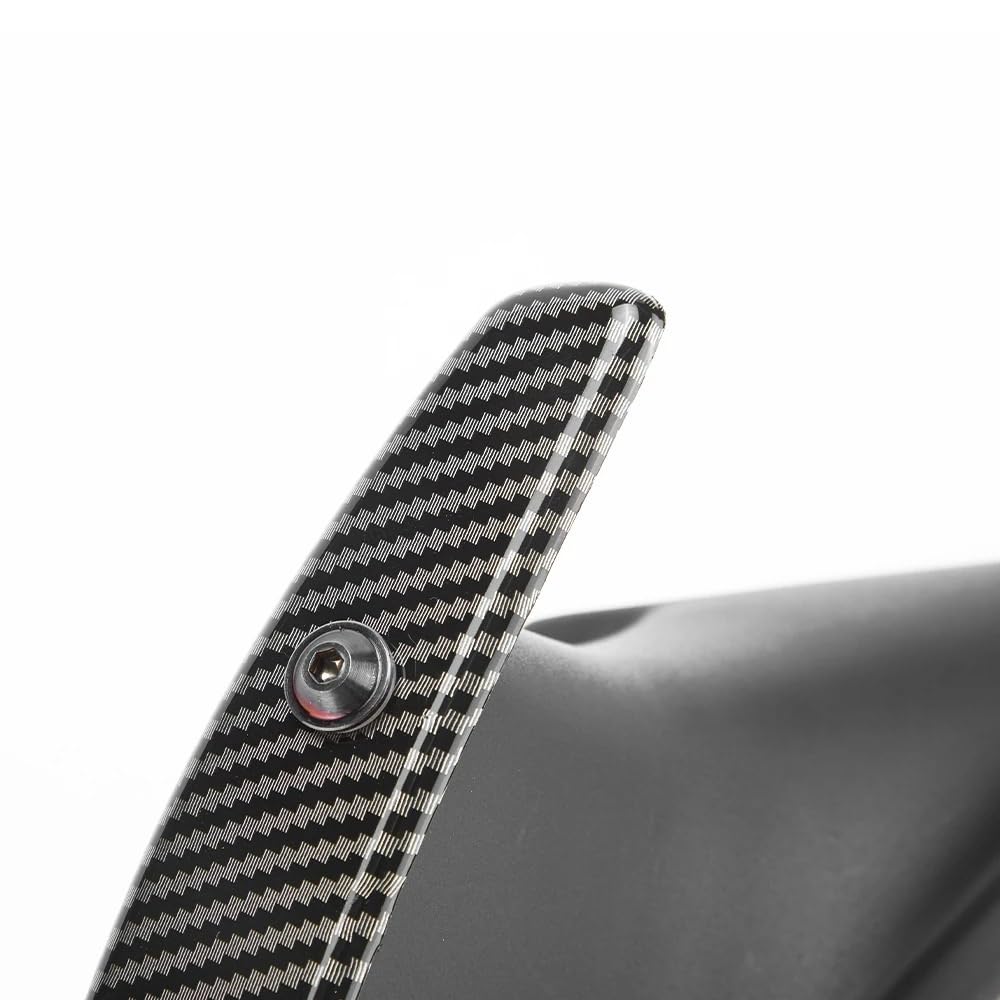 Aerodinamica per Moto Per CBR650R CBR 650R 2019-2021 Kit spoiler anteriore | Kit copertura protezione venti Fisso Winglet Carenatura Winglets Ala aerodinamica(Carbon Fiber)
