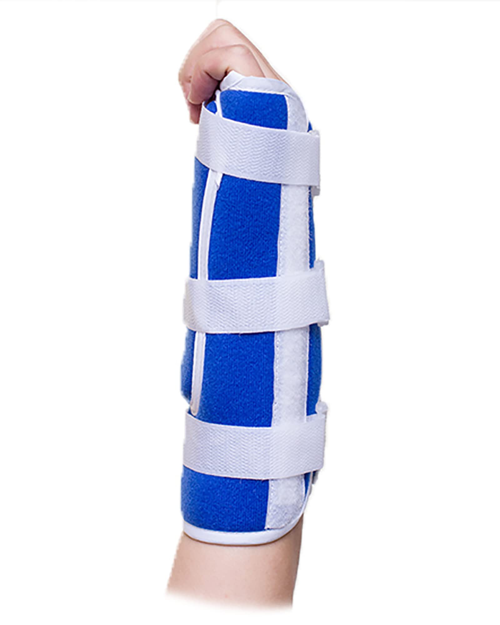 Férula de soporte de muñeca ajustable para el síndrome del túnel carpiano Inmovilización nocturna Soporte de muñeca para lesiones, dolor de muñeca, derecha, L (izquierda L)