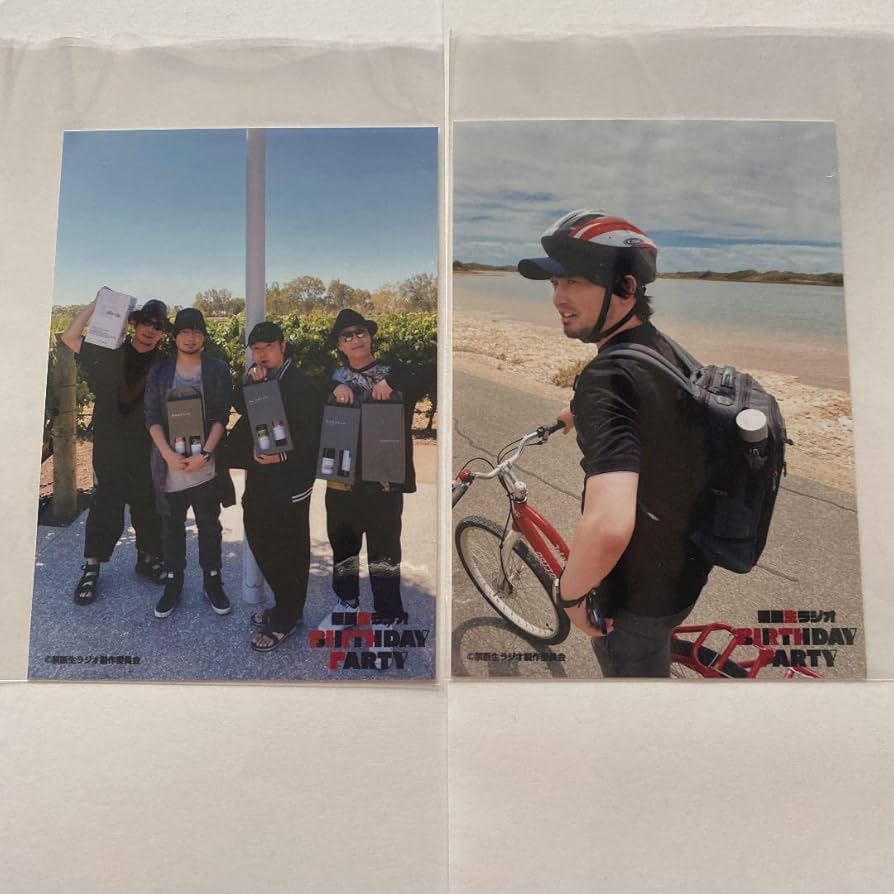 禁断生ラジオ in PERTH 中村悠一 生写真2枚セット 禁断生ラジオ in PERTH 中村悠一 生写真2枚セット