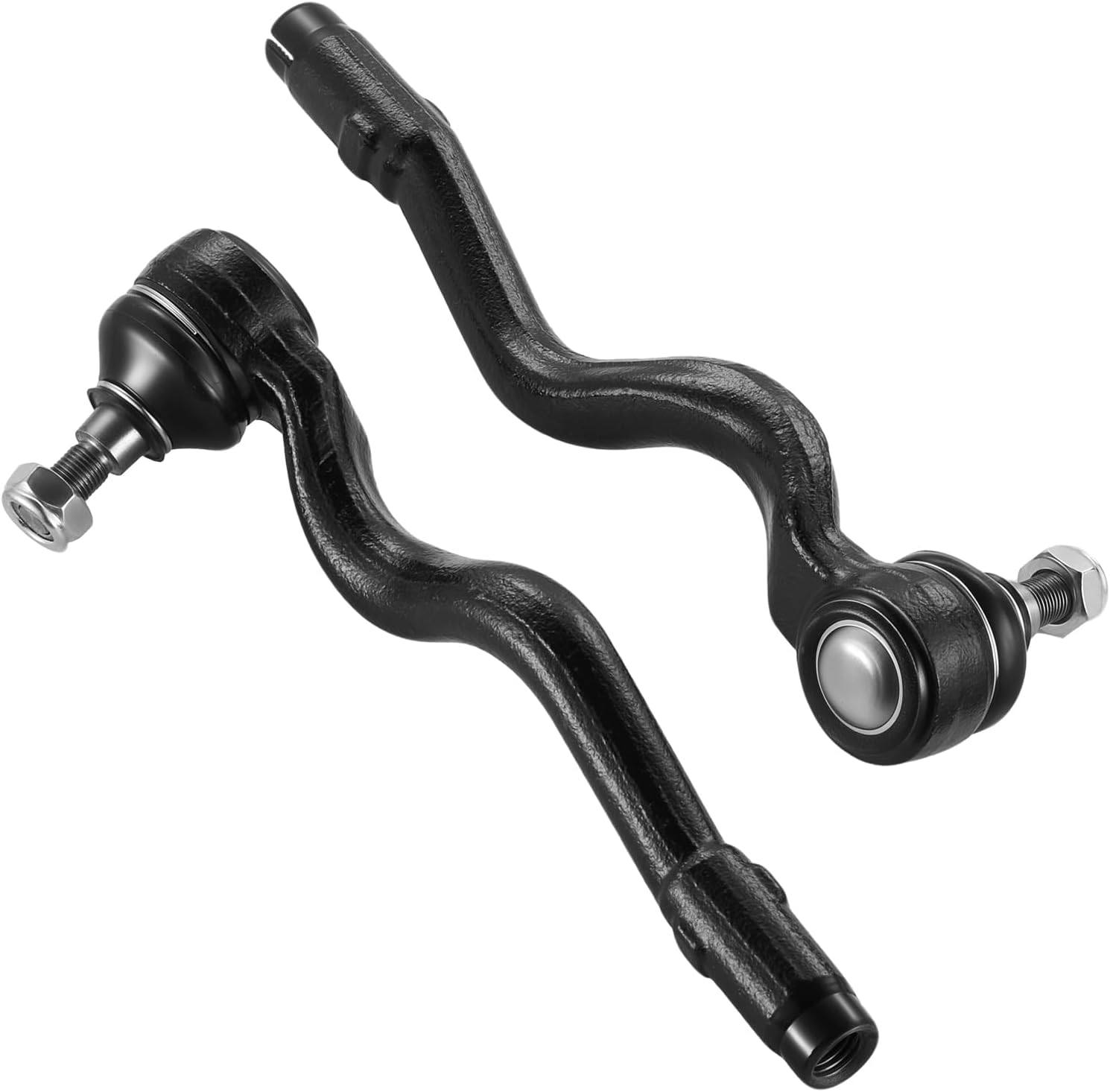 2PCS ES3189 ES3188 Outer Tie Rod End Compatible with BMW 320i 1992-1995