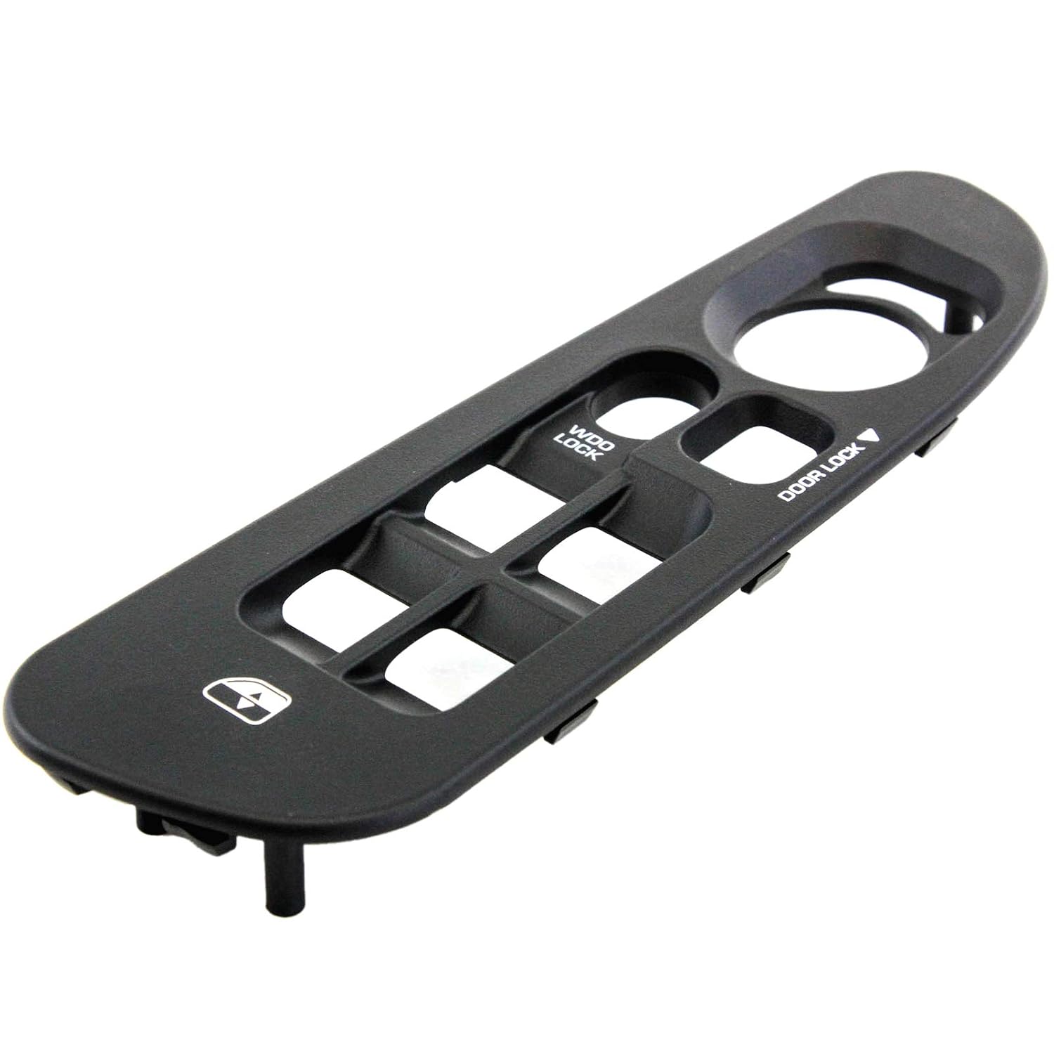 Red Hound Auto 2002-2005 Compatible with Dodge Ram 1500 2500 3500 Quad Cab Bezel Dark Gray for Master Window Switch Panel Plate