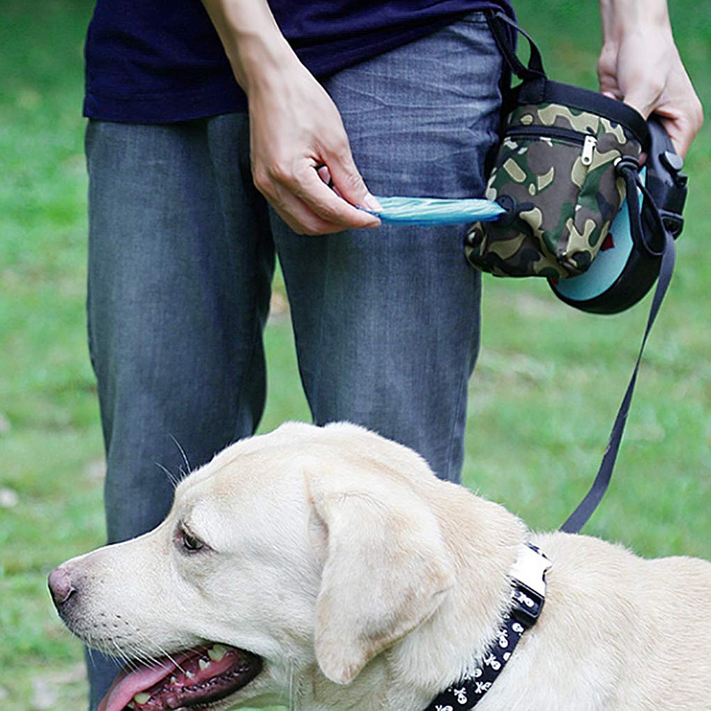 Borsa Snack Per Cani - 2 Pezzi In Oxford Impermeabile, Portatile Per Addestramento - Foto 3