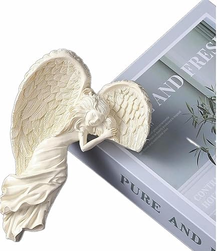 Miniatura 4 de Ahorre solo 1 pieza del lado izquierdo. Estatua de decoración del marco de puerta, marco de puerta, escultura de alas de ángel, decoración de