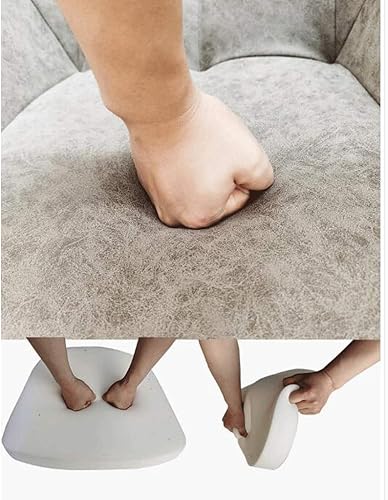 Miniatura 4 de Silla ligera de lujo para juegos con patas de acero, silla giratoria para computadora para dormitorio y sala de estar, silla de oficina ergonómica