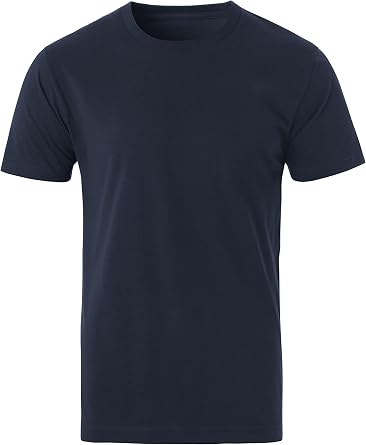 Hat and Beyond Mens Natural High Grade Organic Cotton Crew Neck Short Sleeve Tee Shirt