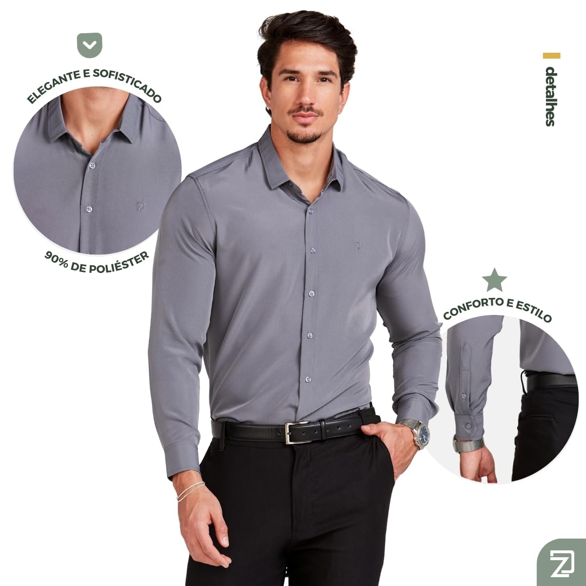 Camisa Social Manga Longa Masculina em promoção! Veja a oferta e mais achadinhos de Camisas 6 Hoje é o melhor dia para comprar Camisa Social Manga Longa Masculina com aquele preço maroto! Promoção! Aproveite a oferta! 6