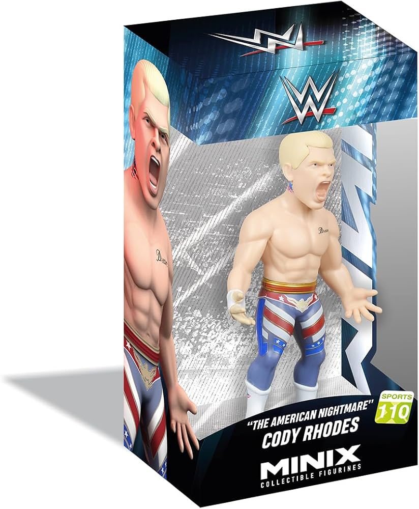 Amazon.com: Minix WWE Cody Rhodes Collectible Figurines #110