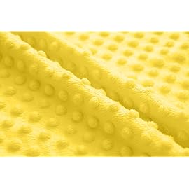 Baby Car Seat Neck Cover, Car Seat Strap Cover, Seat Belt Cushions Pads, Shoulder Strap Protectors, Reversible Pram Harness Covers in Minky Yellow, Baby Neck Pad Protector