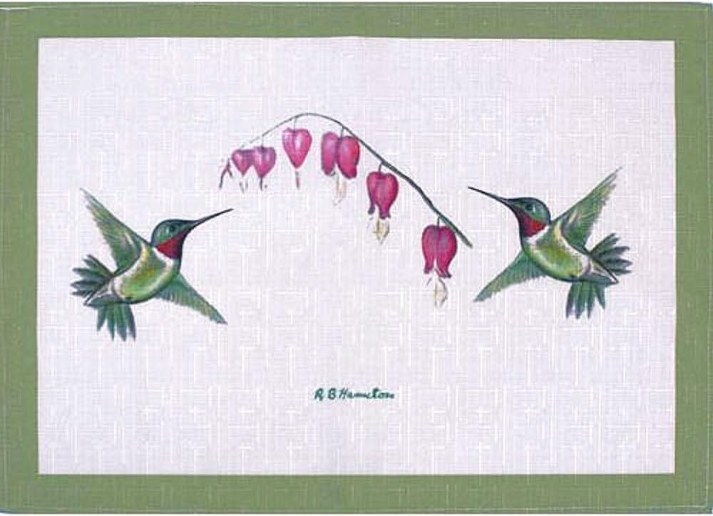Betsy Drake PM030 Hummingbird Place Mat, Set of 4