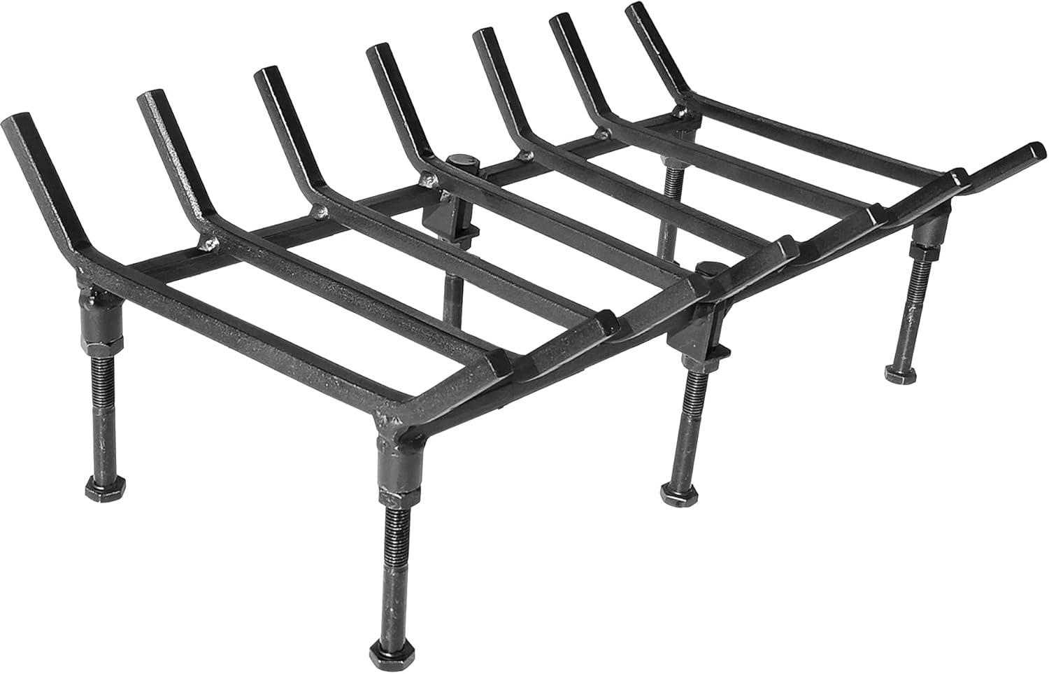 TAFIEDA Fireplace Grate. 24 inches Heavy Duty Solid Steel