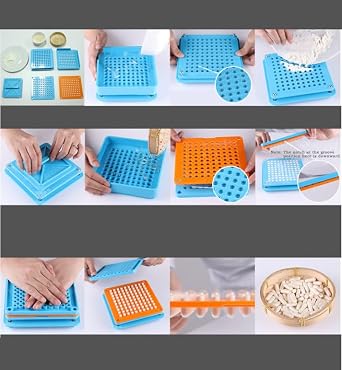 Capsule Filling Machine Kits for Empty Pill Capsules Filler, Home & Lab Supplies - Lab Manually Filling Tray, Herb Powder Tamper Tool,100well Capsule Filler Plate Gel (#1)
