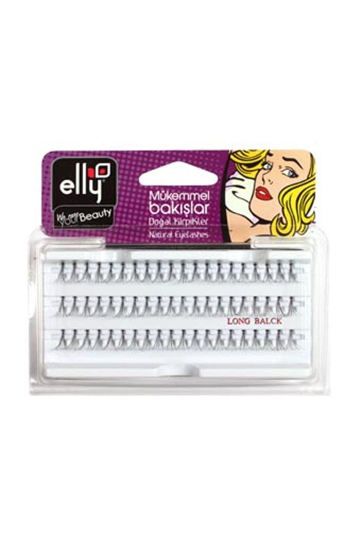 Elly Uzun Tekli Takma Kirpik 1 Paket