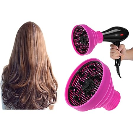 Amazon.com: Difusor de secador de pelo plegable - Accesorio universal para  la mayoría de secadores de pelo (rojo) : Belleza y Cuidado Personal