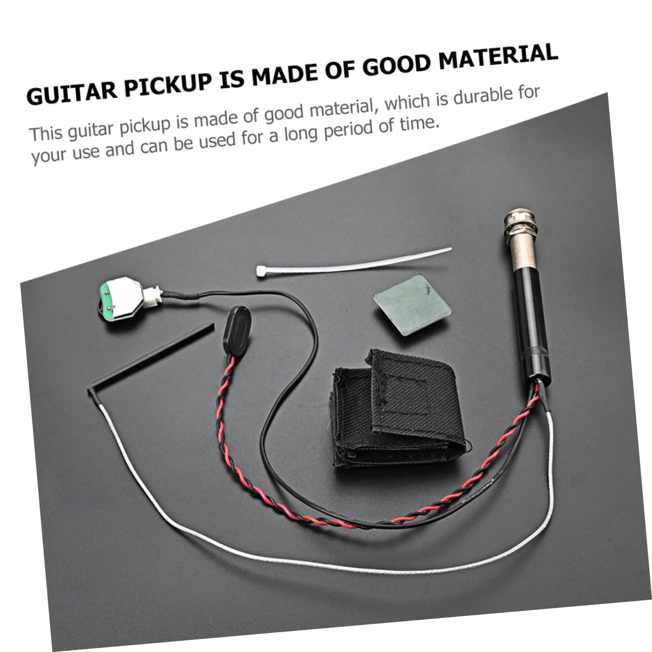 BESTonZON 5 Sätze Gitarren-tonabnehmer Gitarren-kupferteil Piezoelektrische Tonabnehmer Für Gitarre Tonabnehmer Piezo-wandler Kupfer Tonabnehmer Gitarrenzubehör Einzel Räder Ersetzen Metall
