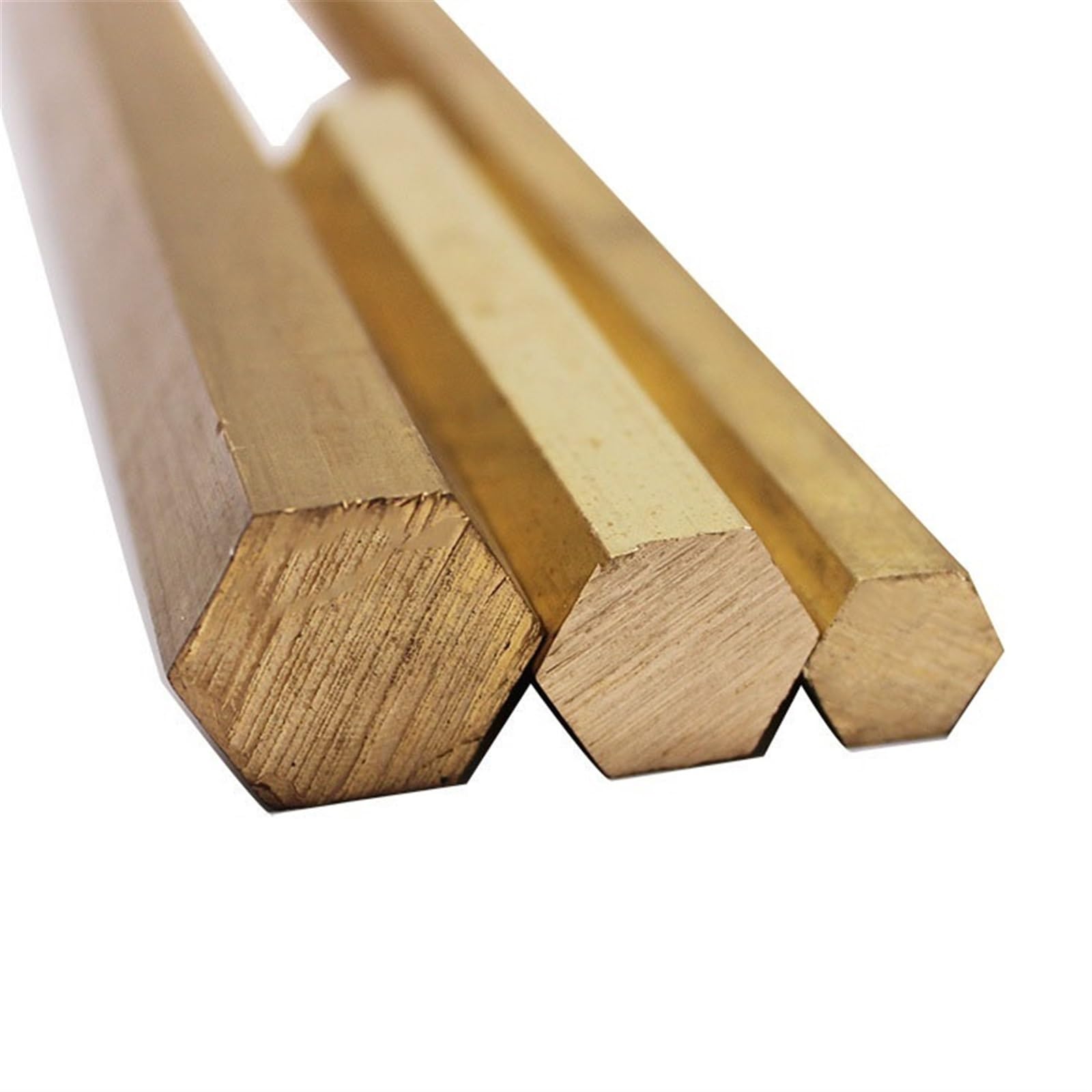 Edelstahl sechseckige Stangen, H59 Messing Sechskantstange 3er-Pack 11-20mm X 1000mm(19x1000mm)