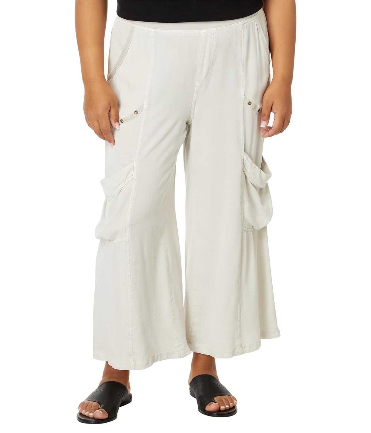 XCVI Womens Twill Faulkner Crop
