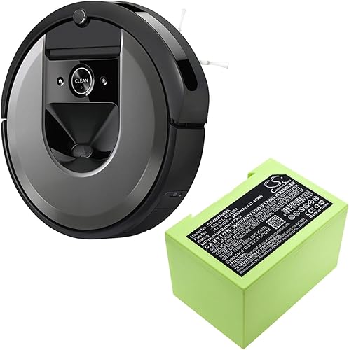 Miniatura 6 de Cameron Sino Batería para iRobot 7150, Roomba i4, Roomba i7, Roomba i7+, Roomba i7158, Roomba i7550, Roomba i755020, Roomba i8, Roomba i8+ 2600mAh /