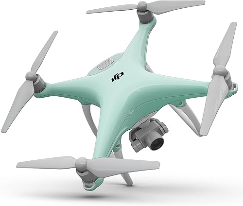 Miniatura 2 de Compatible con Drone DJI Spark - Adhesivo protector de vinilo resistente a los arañazos - Verde sólido sutil