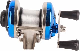 Carretel de Linha de Pesca, Carretel de Pesca de Tambor, 95g para Entusiastas de Pesca Selvagem Pescador Pesca Marítima