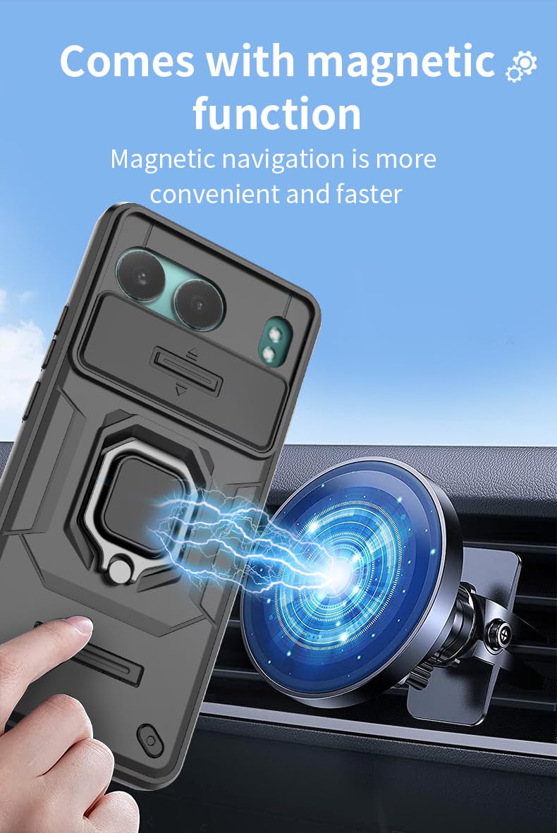 SOATUTO For OnePlus 12 12R Case, Thin Silicone Phone Cover Clear Non-Yellowing Shockproof Bumper Case With Camera Cover For OnePlus 12R, Grey - View #4