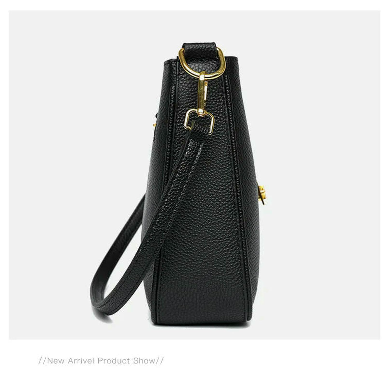 Borsa Donna Crossbody A Tracolla Leggera Pu per Le Donne-White