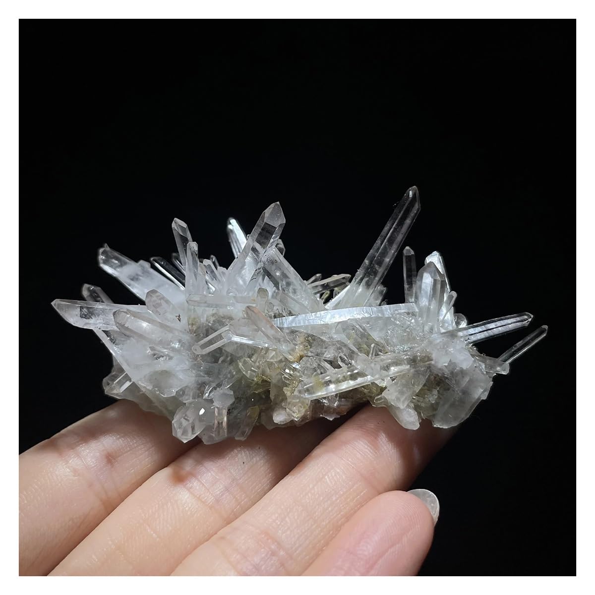 Racimo de cristal natural para decoracion de mesas de centro y escritorios de oficina