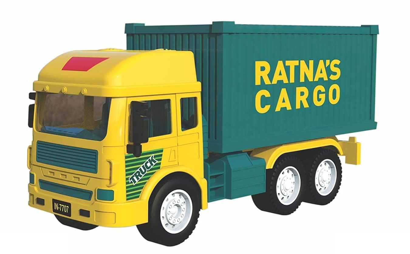 RAMPKD Cargo Container Truck Ratnas Cargo (Multicolor, Pack of: 1)