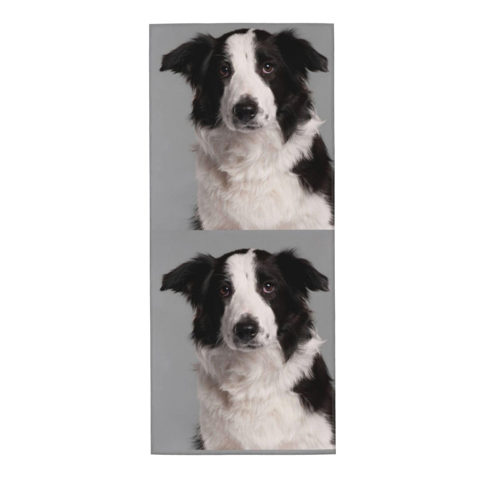 LSRCPD Towel 30 x 70 cm,Hand Towel, Soft Bath hand towels for Kitchen Hotel Gym Laundry RoomBorder Collie