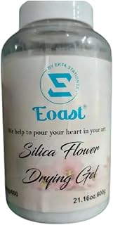 Eoast? Silica Gel Flower Drying Powder for DIY with Dry Flowers, Art and Craft, Resin Art, and Home Decor.-500g Weight Whe Price In India