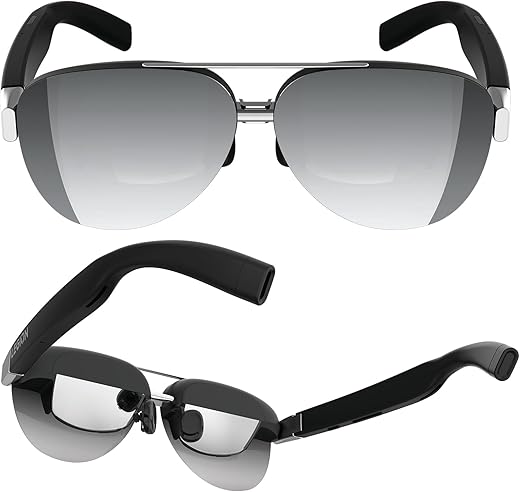Lenovo Legion Glasses Gen 2 - Micro-OLED Personal Wearable Monitor for Gaming & Movies, FHD 120Hz Plug-and-Play Display Legion Go & USB-C Devices, High-Fidelity Audio & Privacy