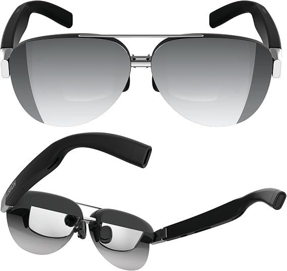 Lenovo Legion Glasses Gen 2 - Micro-OLED Personal Wearable Monitor for Gaming & Movies, FHD 120Hz Plug-and-Play Display for Lenovo Legion Go & USB-C Devices, High-Fidelity Audio & Privacy