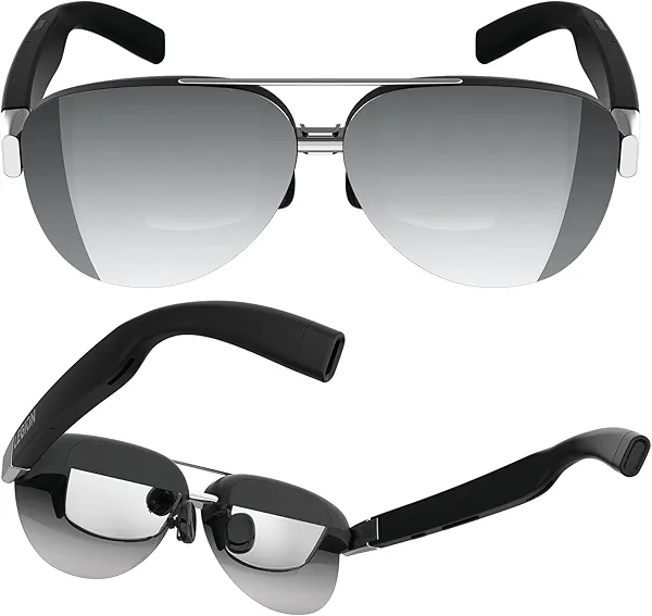 Lenovo Legion Glasses Gen 2 - Micro-OLED Personal Wearable Monitor for Gaming & Movies, FHD 120Hz Plug-and-Play Display Legion Go & USB-C Devices, High-Fidelity Audio & Privacy