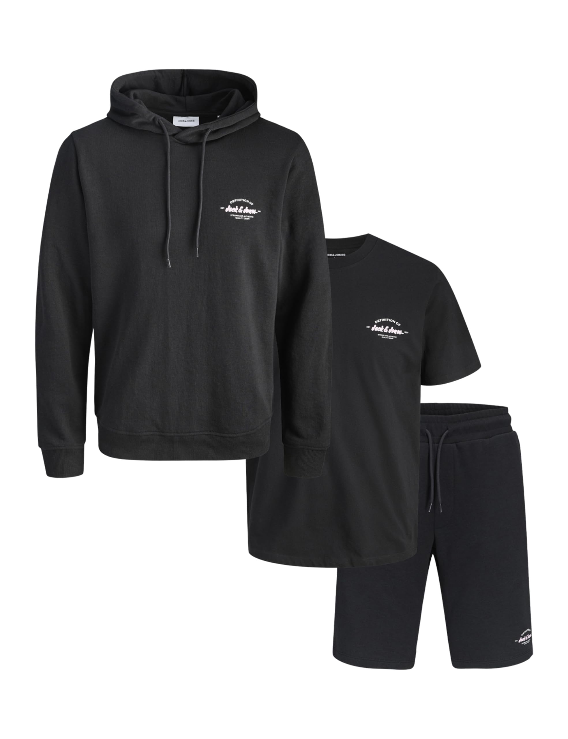 JACK & JONES Jjbrandon Sweat Hood Set Mp