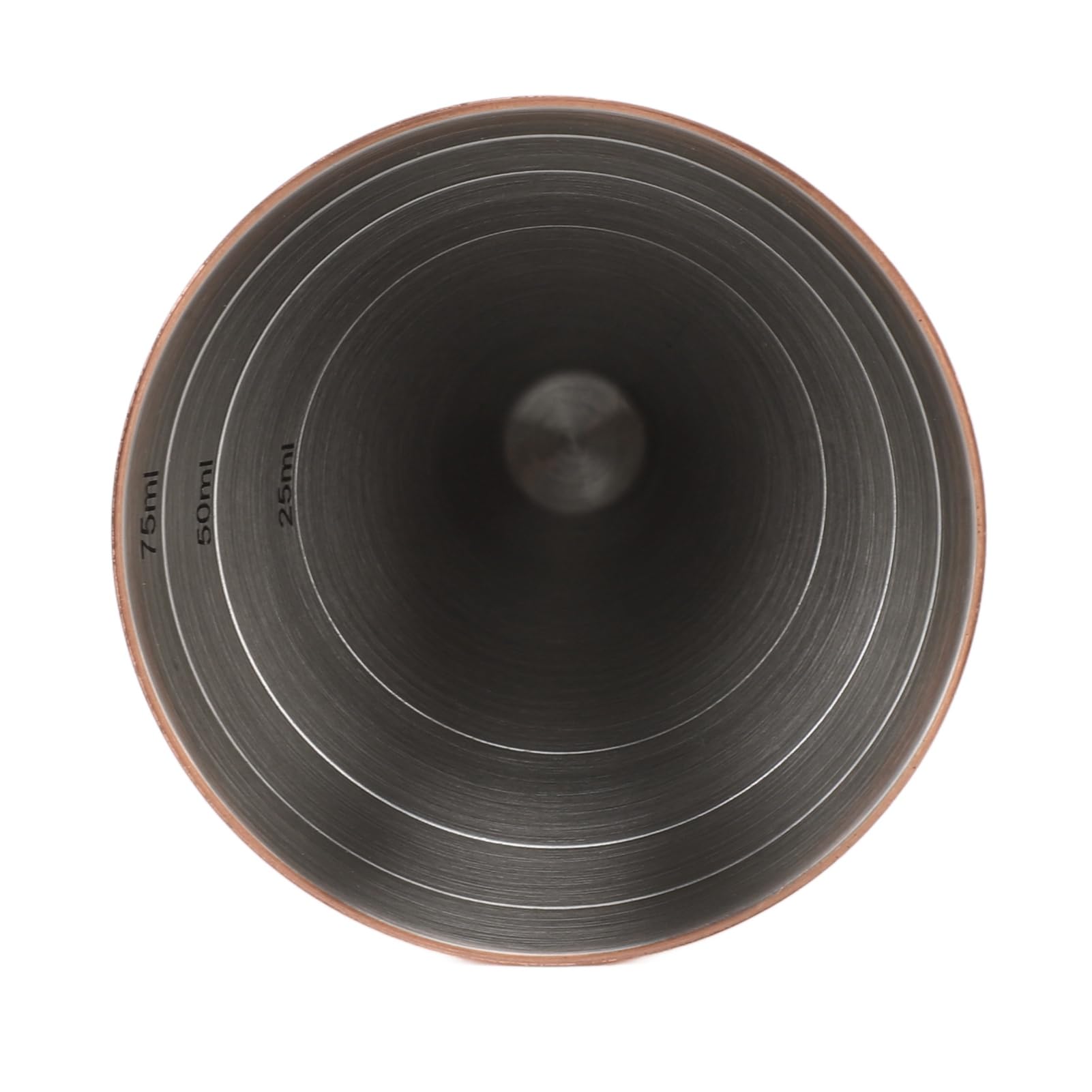 Doseur en acier inoxydable – Tasse à mesurer de style japonais pour cocktails, acier inoxydable 304 durable avec échelle transparente pour la maison et le barman professionnel