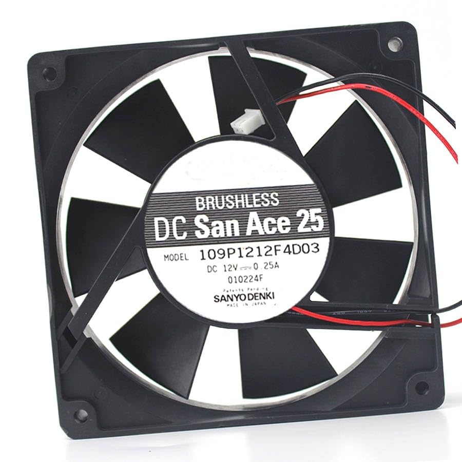 Ventilador 109P1212F4D03 para solucionar el sobrecalentamiento de torres de PC de 12cm 4