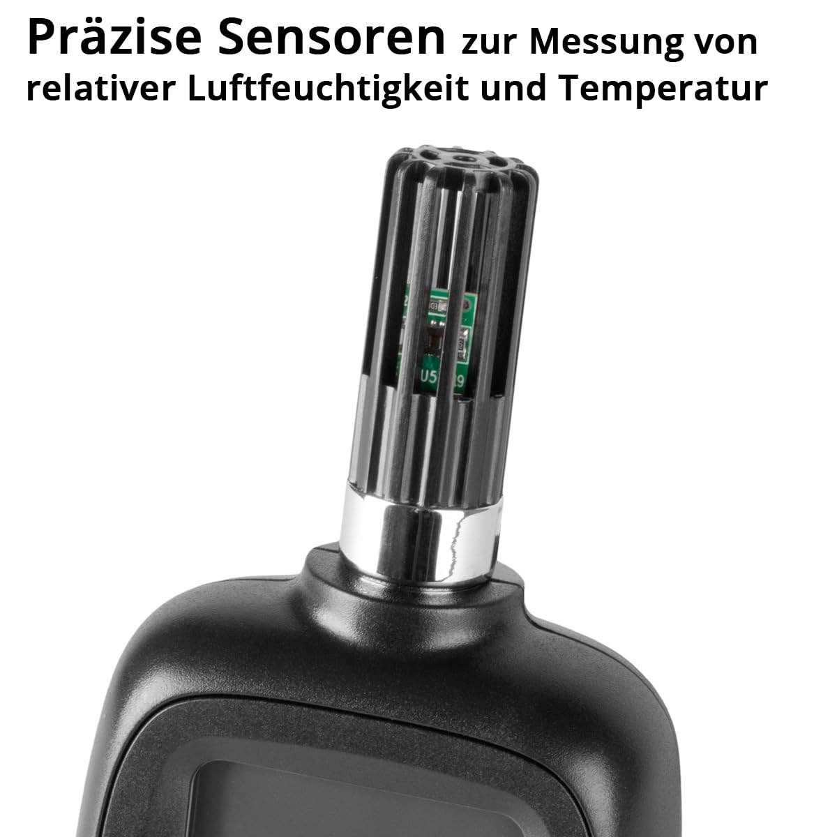 STAHLWERK Set di strumenti di misura - set per la misurazione del clima e della luce con anemometro, termoigrometro e luxmetro per la misurazione della velocità dell'aria, della temperatura, dell'umid