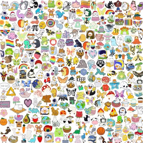 20/40/60 pcs Cute Mixed Enamel Pins Bulk Set, Funny...