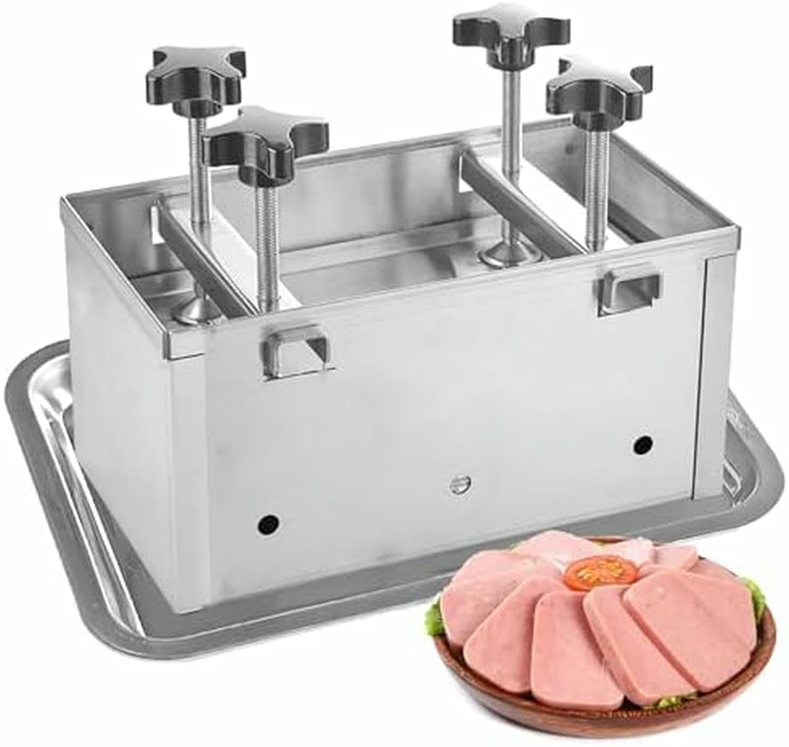 Moule à jambon pour éviter les steaks qui se défont au barbecue