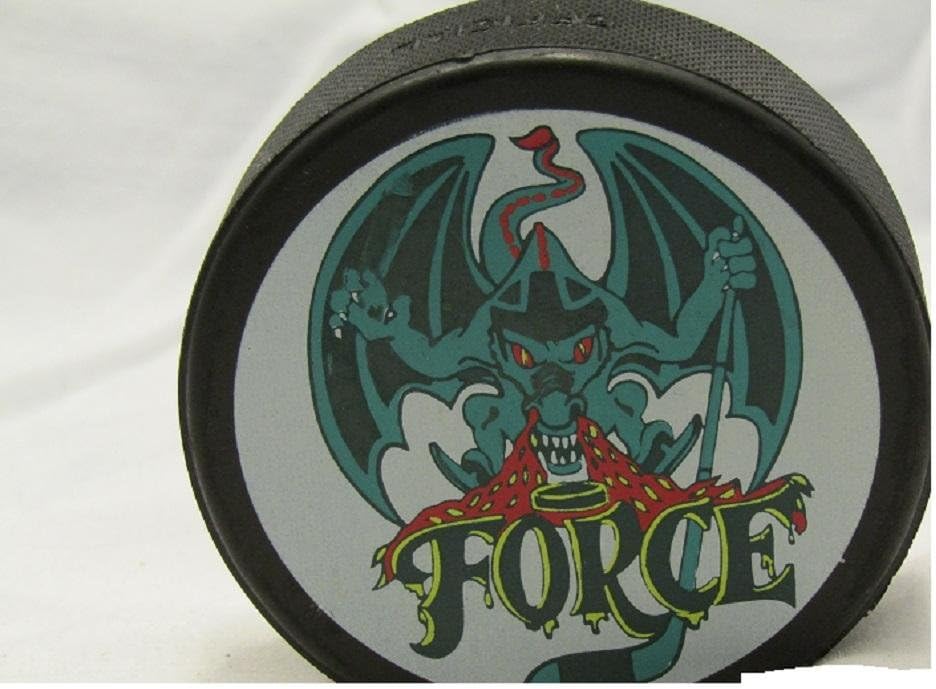 Vintage Fayetteville Force Hockey Puck CHL