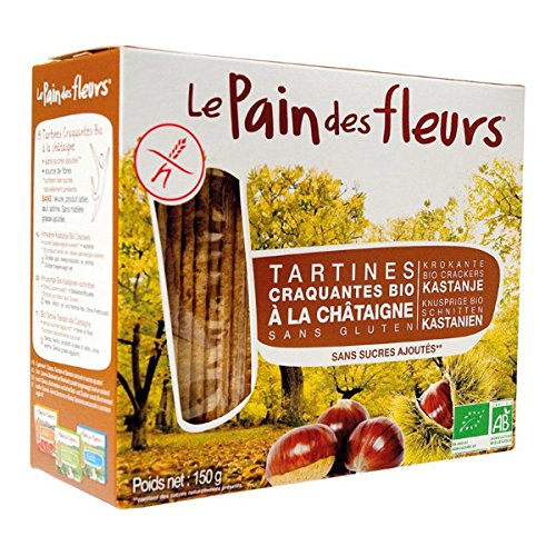 Le Pain Des Fleurs - Tartine Craquante À La Châtaigne 150G - Vendu par unité