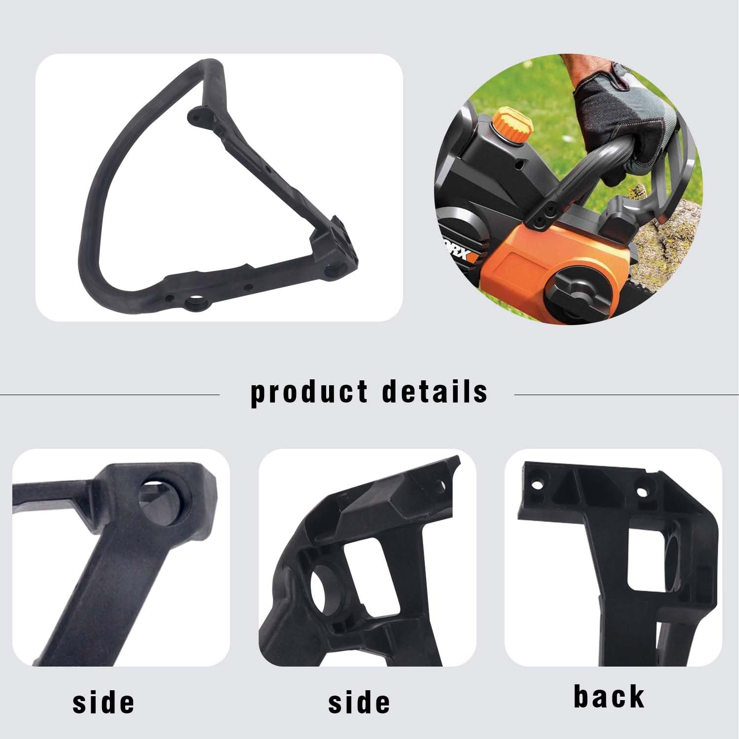 HUYUR - Manubrio Per Motosega STIHL MS290, MS310, MS390, 029, 039 - Foto 9