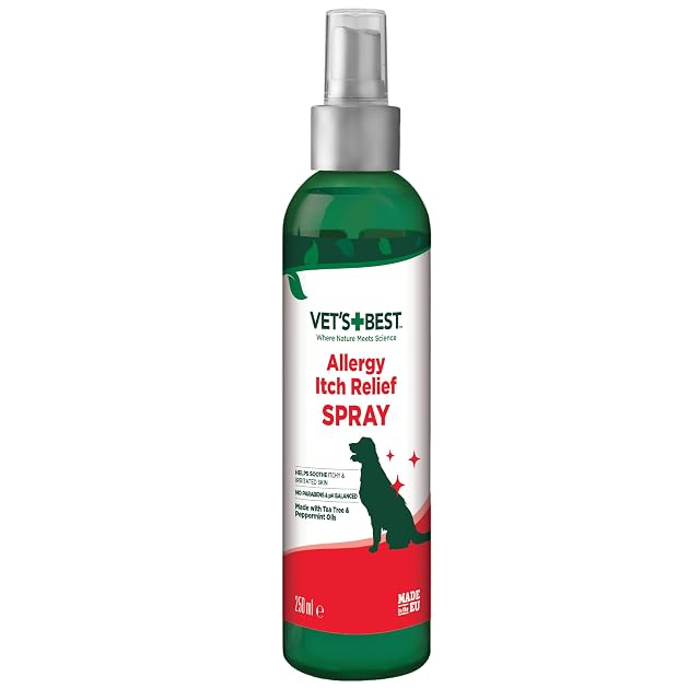 Vet's Best Alergia Natural Itch Relief Dog Spray 250ml