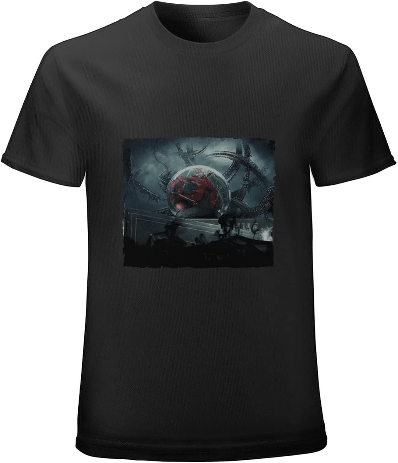 Nightwish Tour 2019 Men's Quick-Drying Sports T-Shirt Breathable Gym Training Short Sleeve Shirts