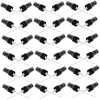 50pcs Fine Mist Spray Bottle Replacement Nozzles Black Sprayer Accessories for Refillable and Plastic Bottles Reusable Essential Oil and Spray Tops