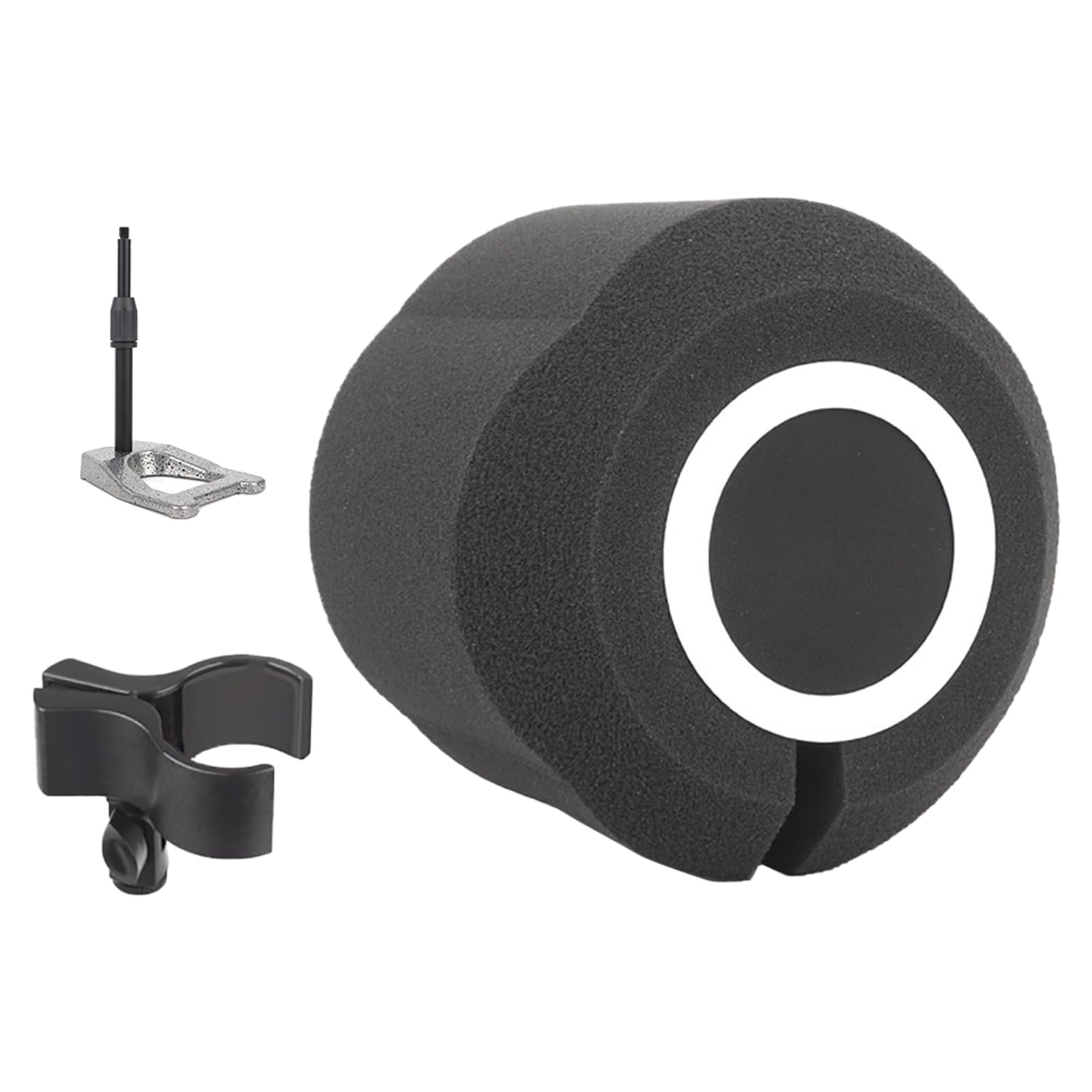 Manchon coupe-vent pour microphone accessoire de protection acoustique voix - 8