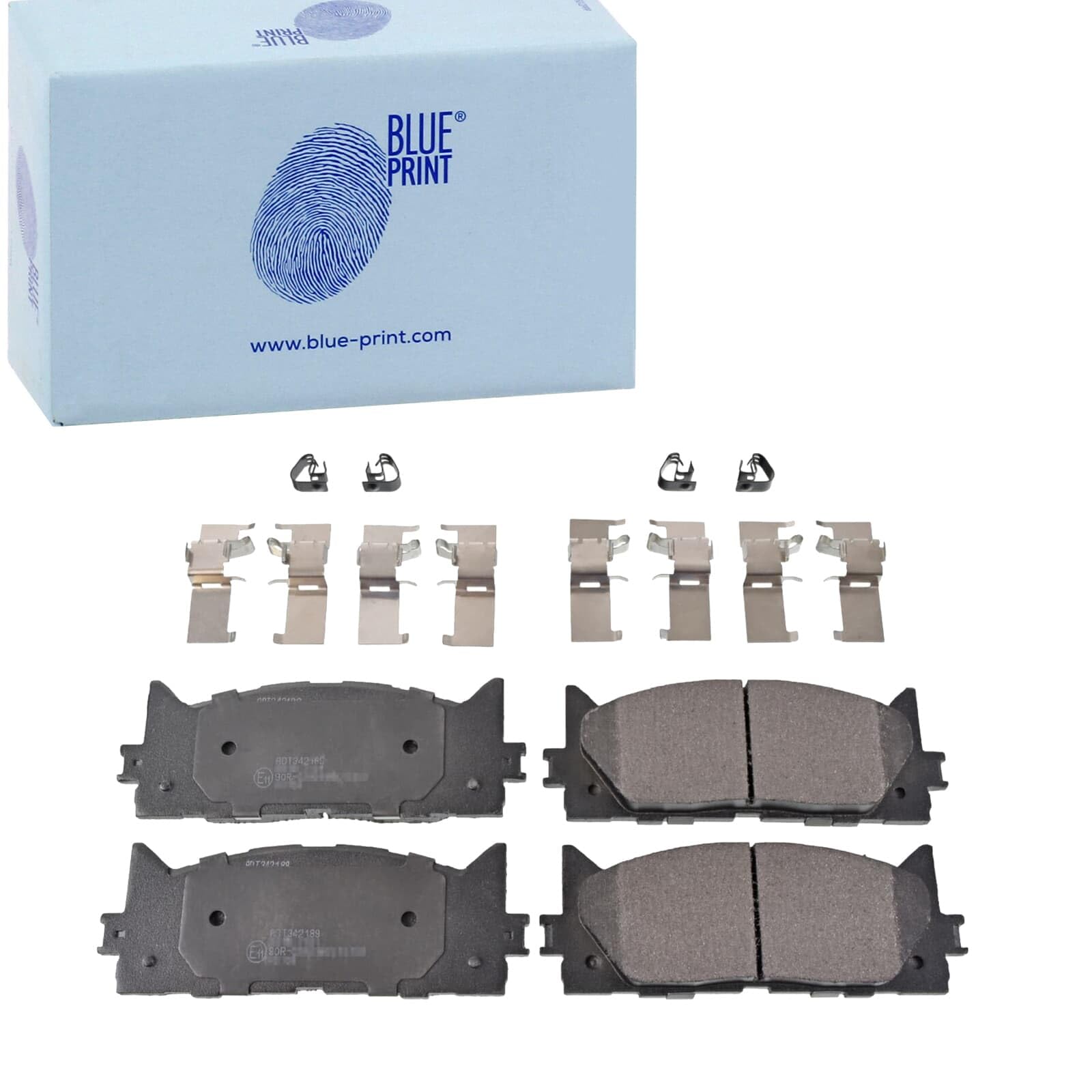 Blue Print ADT342189 Kit Pastiglie Freno, Freno A Disco-image