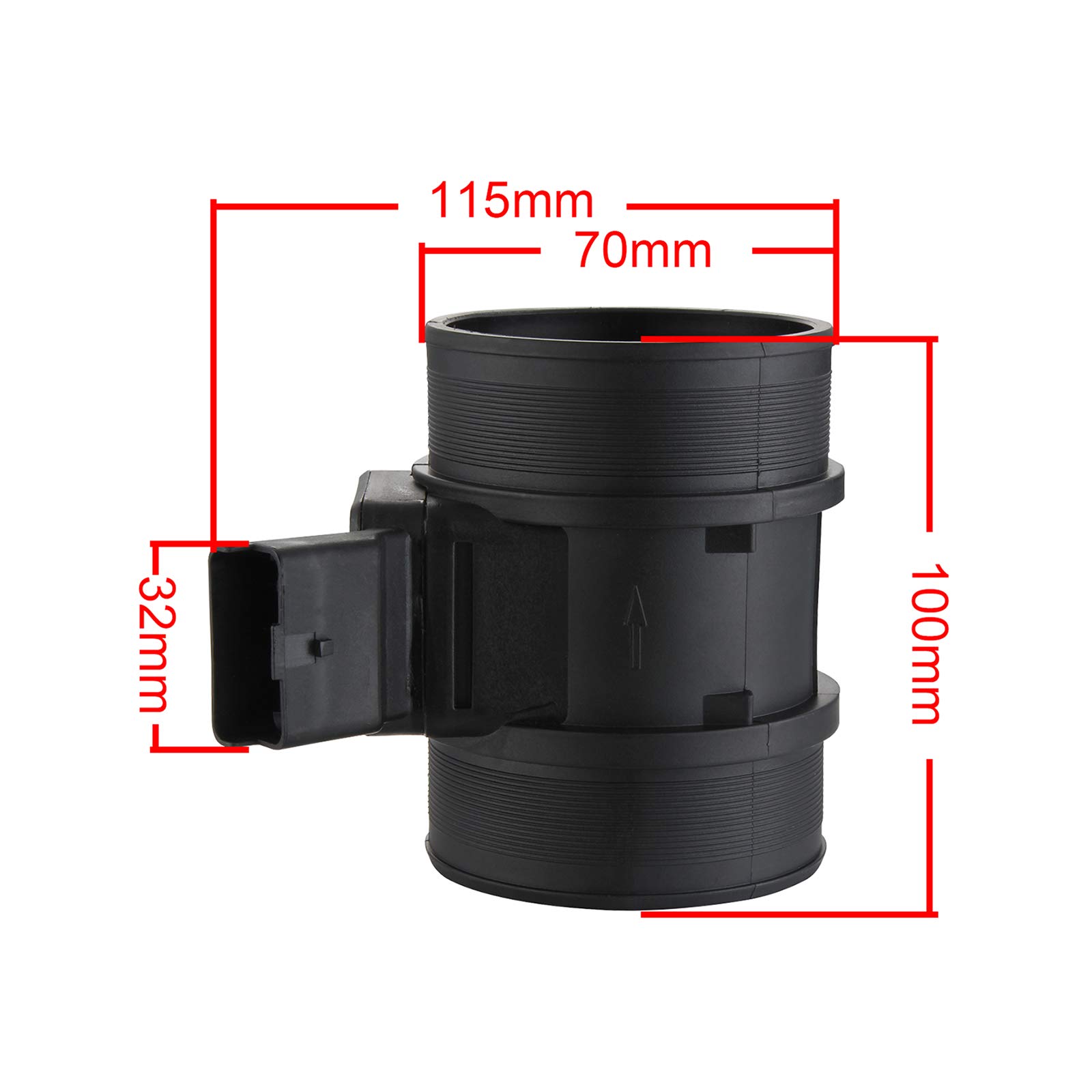Twilight Garage – Capteur de débit d'air de masse 5WK9623 5WK9623Z pour Berlingo Jumper Xsara Ducato 206 307 Boxer