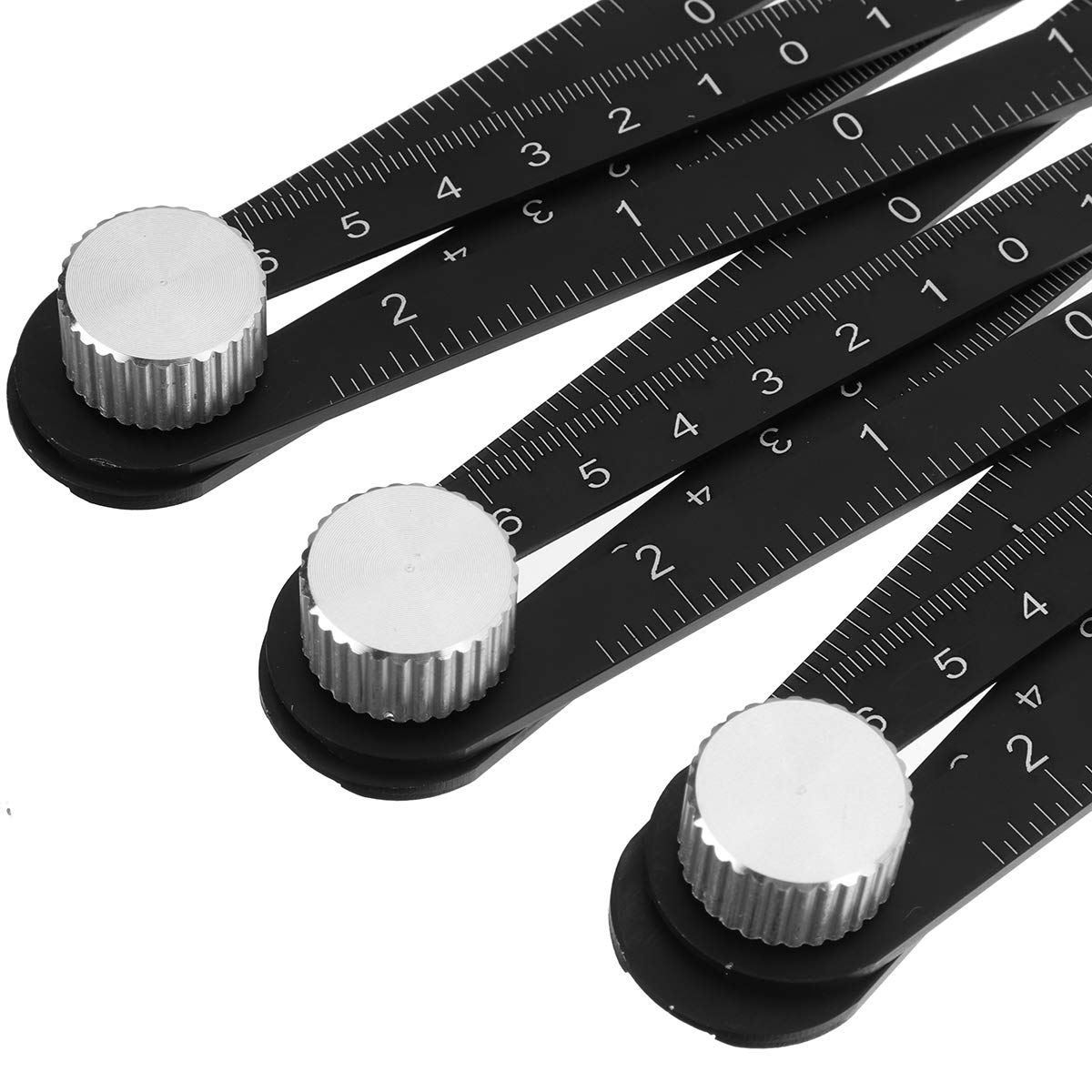 Règle de mesure multi-angles 12 côtés en alliage Outil de mesure 12 côtés Règle de pliage Règle de brique Carrelage Outils de positionnement d'angle en bois