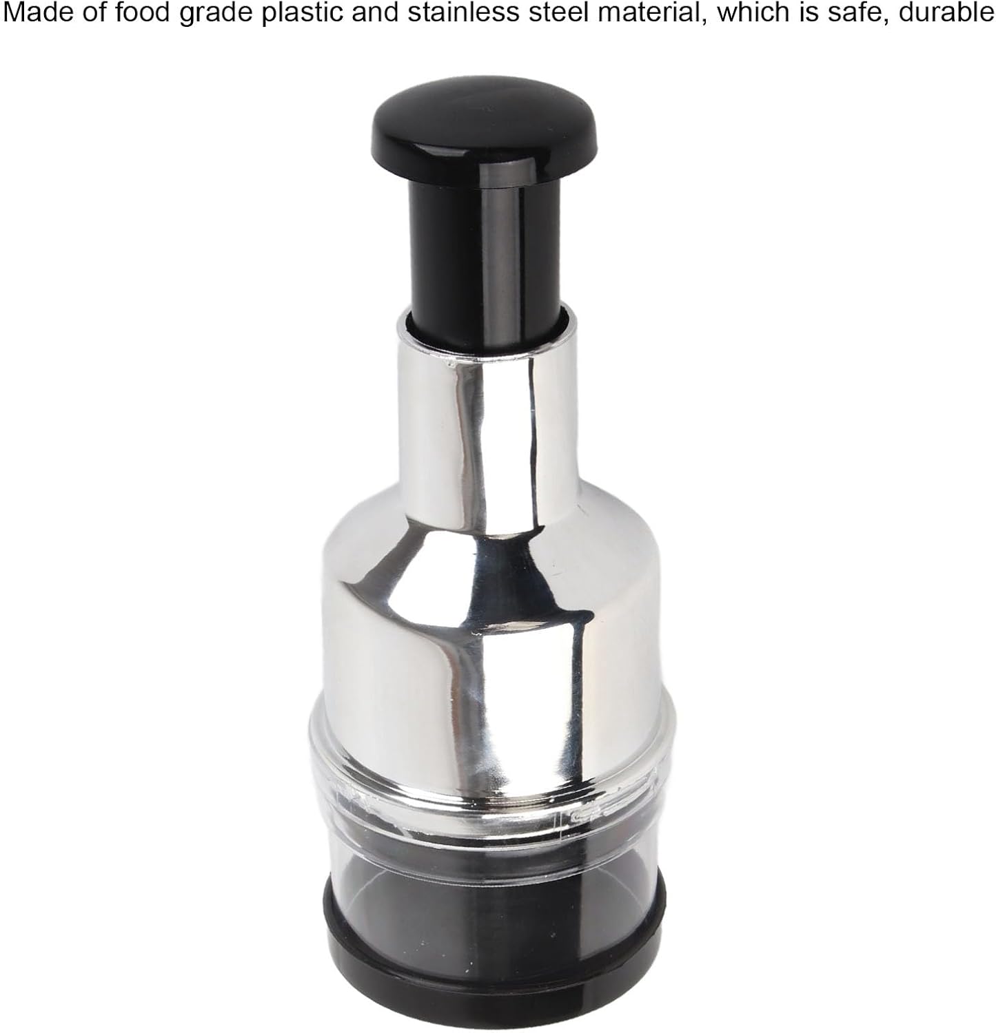 Hand Vegetable Chopper, Manual Food Chopper, Stainless Steel, for Onion, Kitchen Use