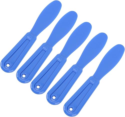 Miniatura 5 de Espátulas de yeso para mezclar dentales, cuchillo de mezcla ergonómico para alginato material (azul oscuro)